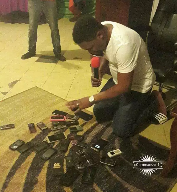 "Pastor Prays For Recharge Cards From Heaven Into His Members Phones"